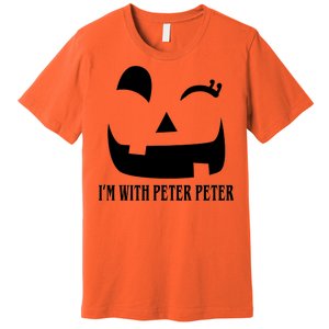 Peter Peter Pumpkin Eater Wife Couples Costume  Premium T-Shirt