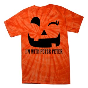 Peter Peter Pumpkin Eater Wife Couples Costume  Tie-Dye T-Shirt