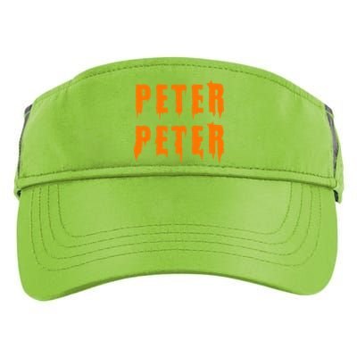 Peter Peter Spooky Halloween Funny Adult Drive Performance Visor