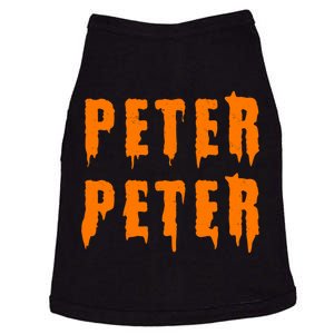 Peter Peter Spooky Halloween Funny Doggie Tank