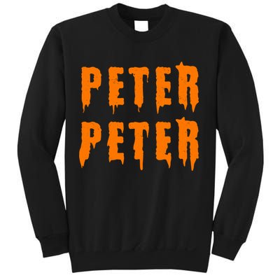 Peter Peter Spooky Halloween Funny Sweatshirt