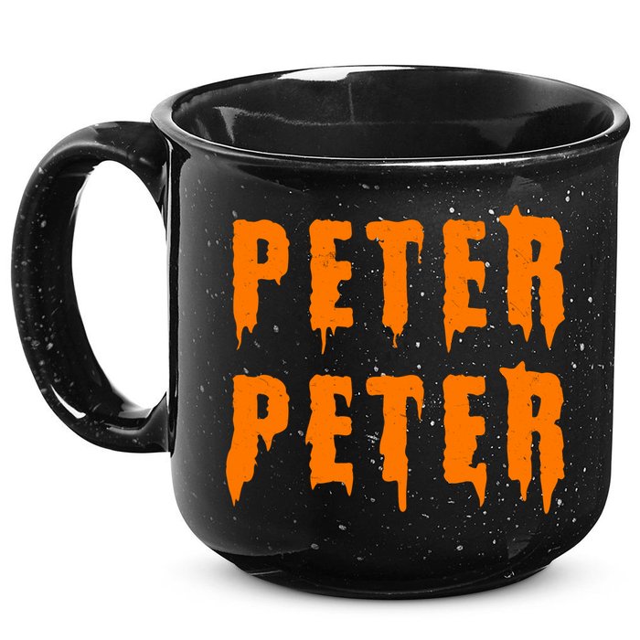 Peter Peter Spooky Halloween Funny 15oz Campfire Ceramic Mug