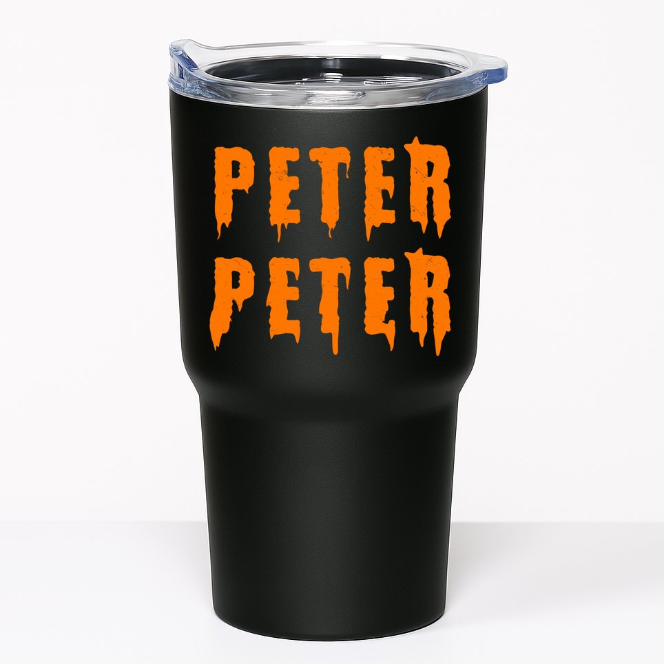 Peter Peter Spooky Halloween Funny Tumbler