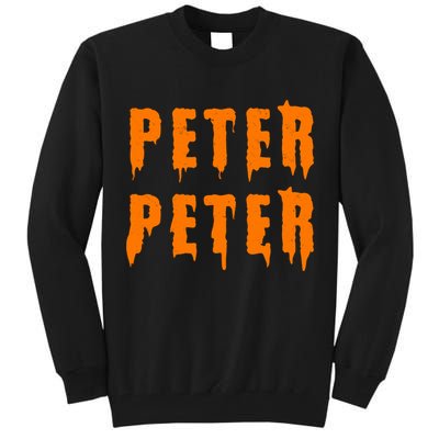 Peter Peter Spooky Halloween Funny Tall Sweatshirt