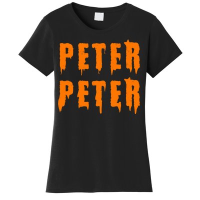 Peter Peter Spooky Halloween Funny Women's T-Shirt