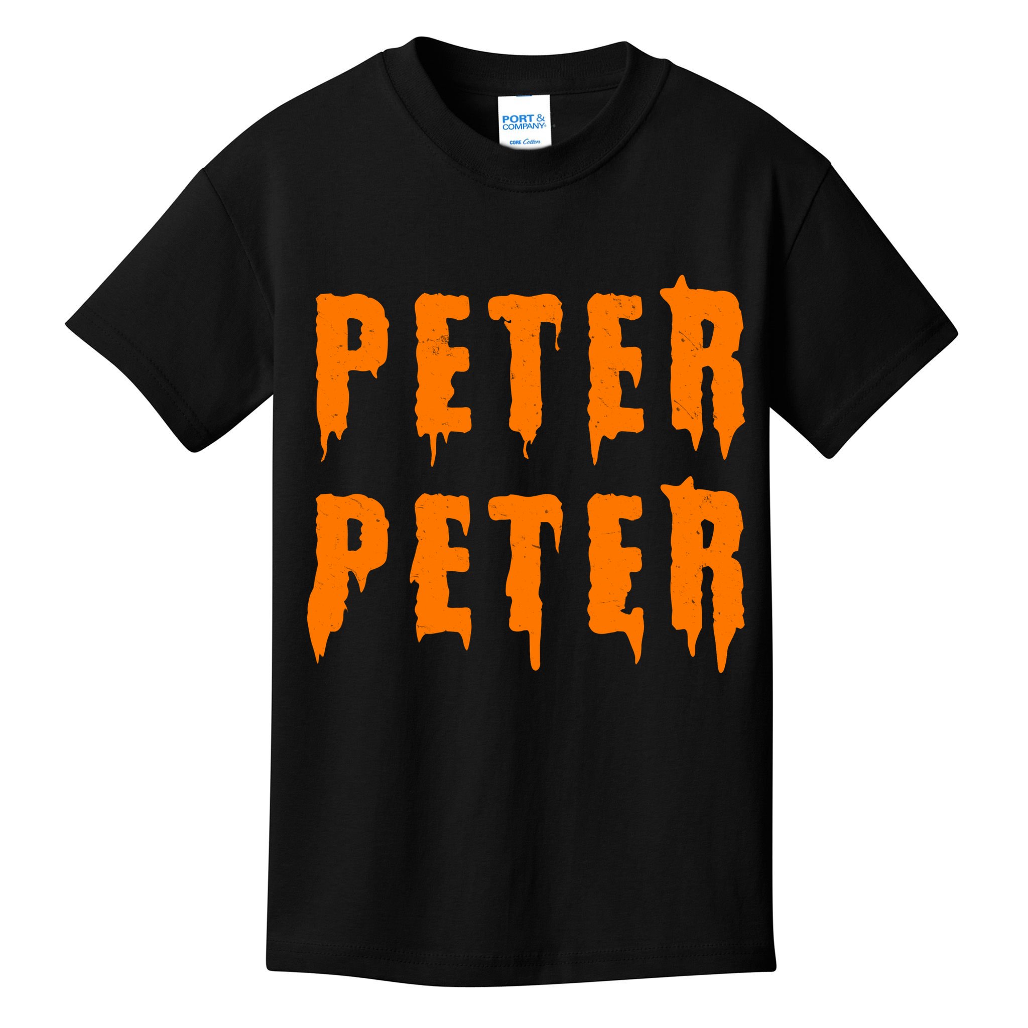 Peter Peter Spooky Halloween Funny Kids T-Shirt