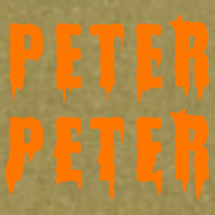 Peter Peter Spooky Halloween Funny Garment-Dyed Women's Muscle Tee