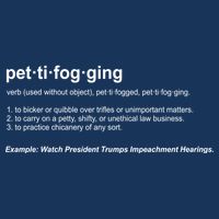Pettifogging Impeachment Hearings  Cool Comfort Performance Bucket Hat