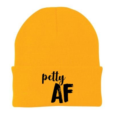 Petty AF  Knit Cap Winter Beanie