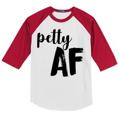 Petty AF  Kids Colorblock Raglan Jersey