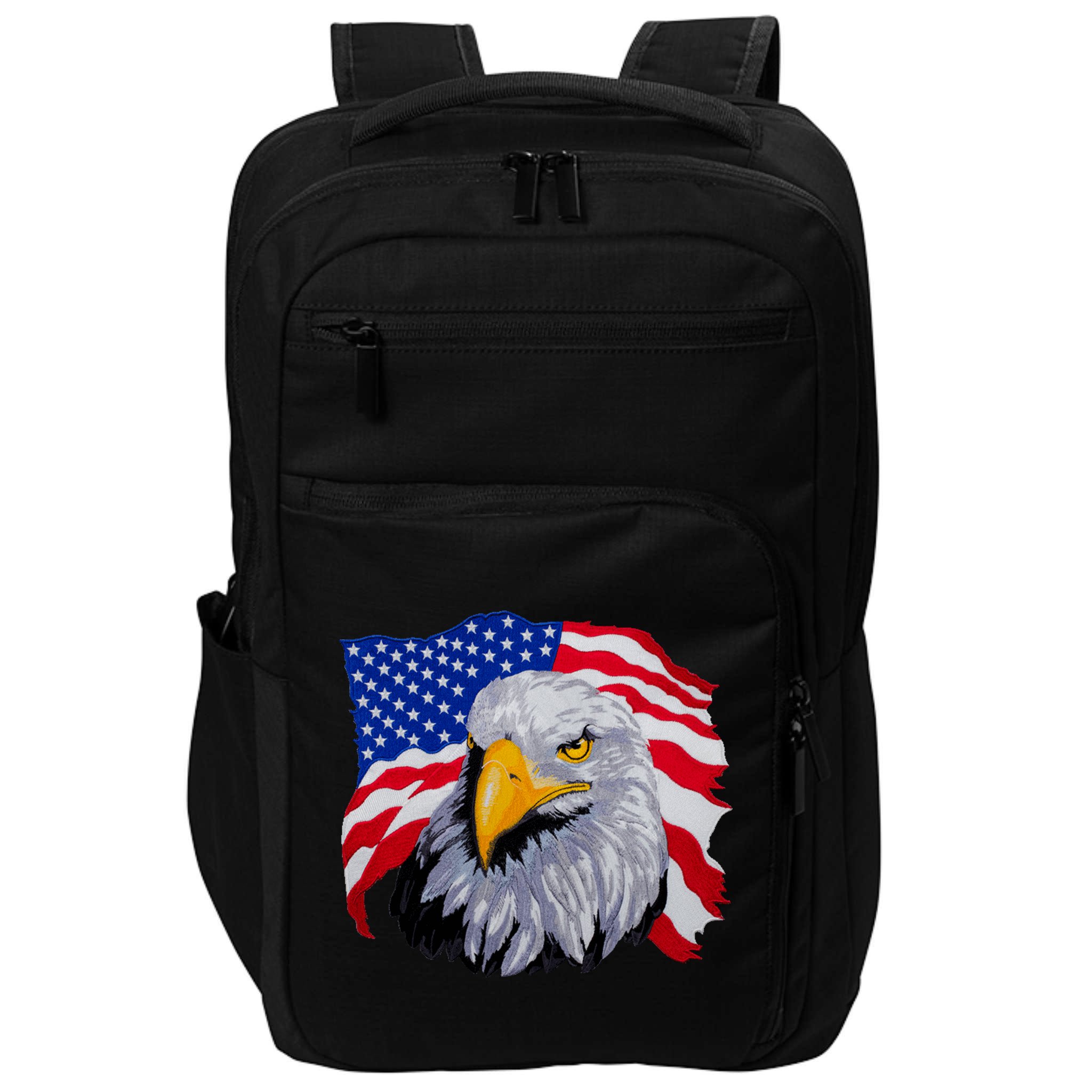 Patriotic Eagle USA American Flag Impact Tech Backpack