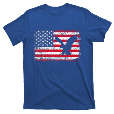 Patriotic Eagle Usa American Flag T-Shirt