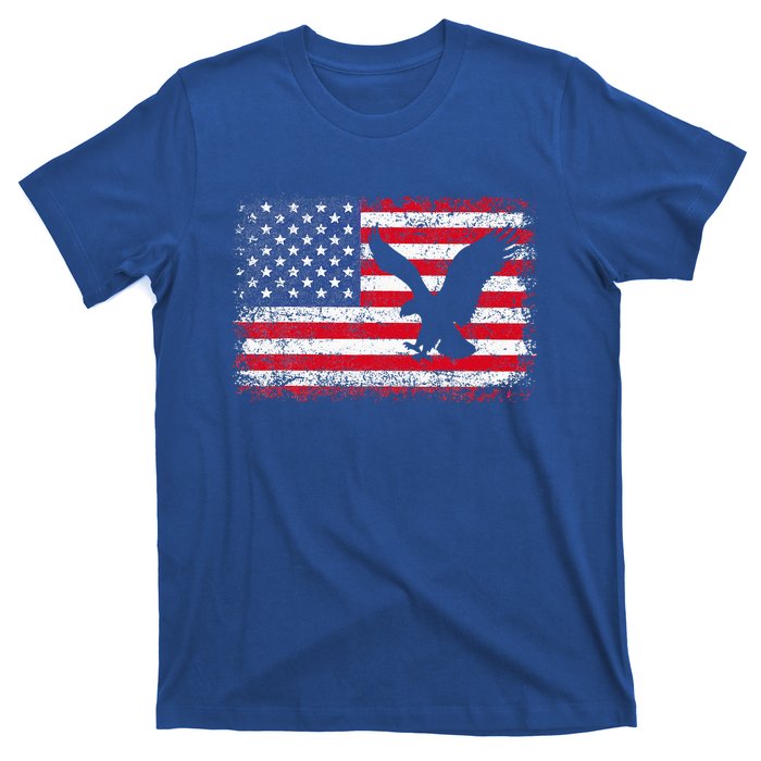 Patriotic Eagle Usa American Flag T-Shirt