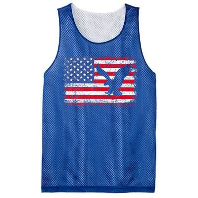 Patriotic Eagle Usa American Flag Mesh Reversible Basketball Jersey Tank