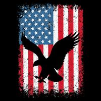 Patriotic Eagle Usa American Flag Sustainable Bucket Hat