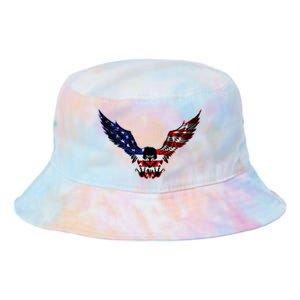 Patriotic Eagle Us Flag 4th Of July Tee Independence Gift Tie Dye Newport Bucket Hat