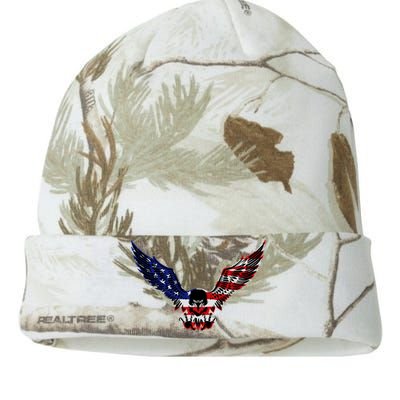 Patriotic Eagle Us Flag 4th Of July Tee Independence Gift Kati Licensed 12" Camo Beanie