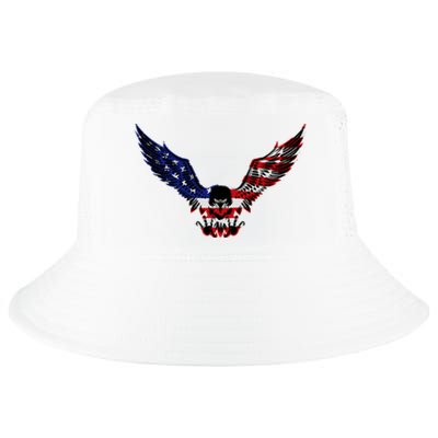 Patriotic Eagle Us Flag 4th Of July Tee Independence Gift Cool Comfort Performance Bucket Hat