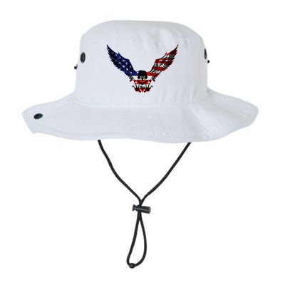 Patriotic Eagle Us Flag 4th Of July Tee Independence Gift Legacy Cool Fit Booney Bucket Hat