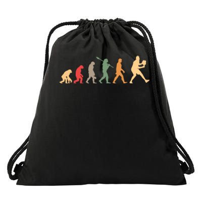 Pickleball Evolution Vintage Drawstring Bag