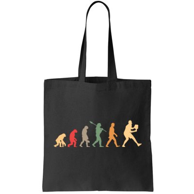 Pickleball Evolution Vintage Tote Bag