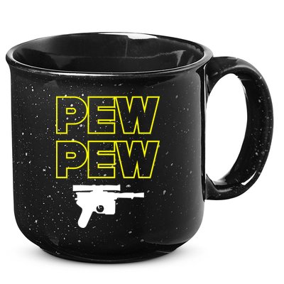 Pew Pew 15oz Campfire Ceramic Mug