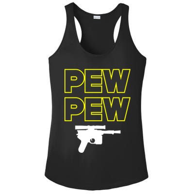Pew Pew Ladies PosiCharge Competitor Racerback Tank