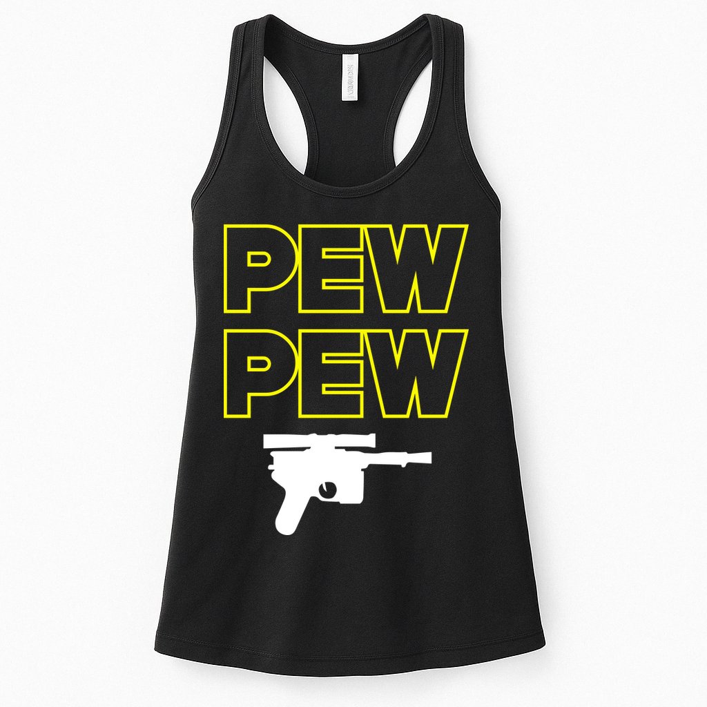 Pew Pew Womens Tank Top