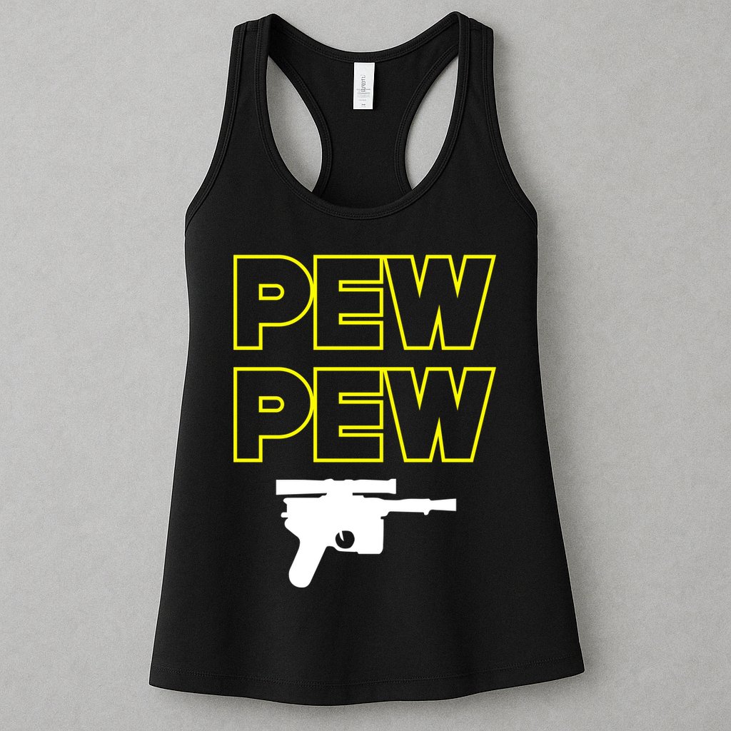 Pew Pew Womens Tank Top