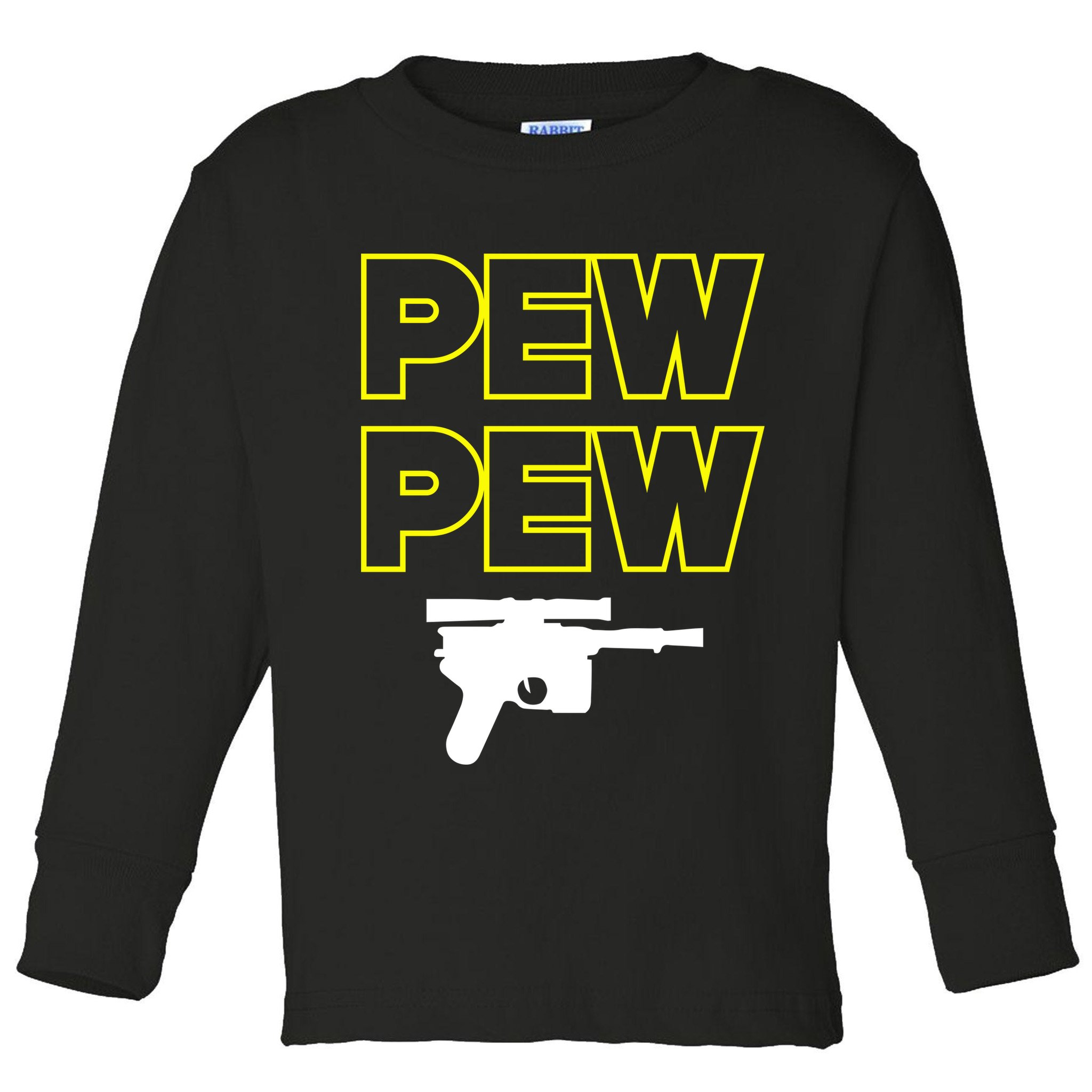 Pew Pew Toddler Long Sleeve Shirt