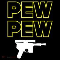 Pew Pew Cropped Pullover Crew