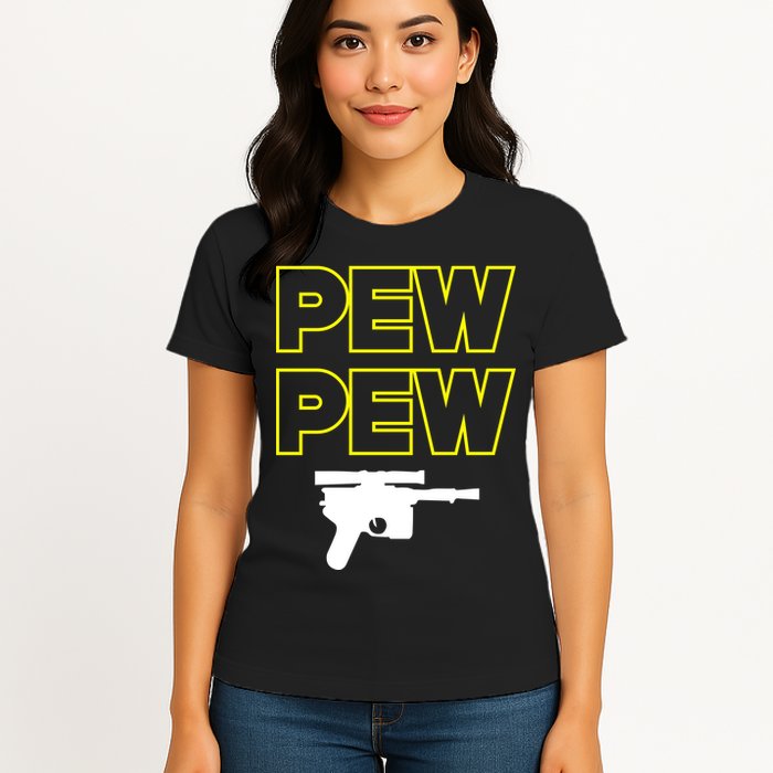 Pew Pew Womens T-Shirt