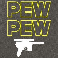 Pew Pew Cotton Canvas Backpack