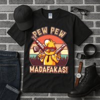 Pew Pew Madafakas Chick Chicken Tall T-Shirt