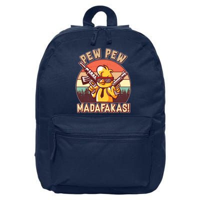 Pew Pew Madafakas Chick Chicken 16 in Basic Backpack