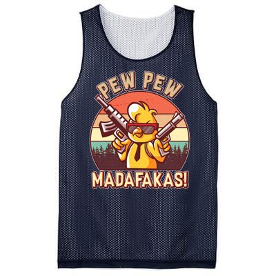 Pew Pew Madafakas Chick Chicken Mesh Reversible Basketball Jersey Tank