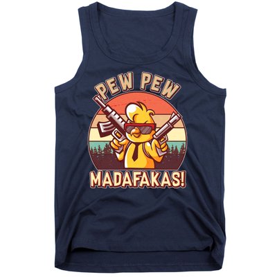 Pew Pew Madafakas Chick Chicken Tank Top