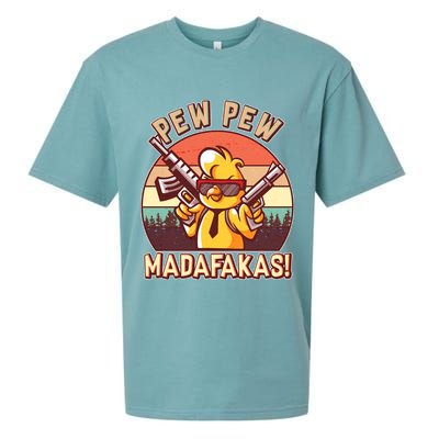 Pew Pew Madafakas Chick Chicken Sueded Cloud Jersey T-Shirt