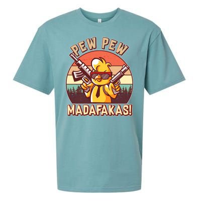 Pew Pew Madafakas Chick Chicken Sueded Cloud Jersey T-Shirt