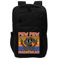 Pew Pew Madafakas Dachshund Dog Impact Tech Backpack