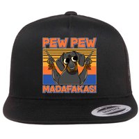 Pew Pew Madafakas Dachshund Dog Flatbill Hat