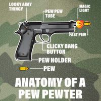 Pew Pewer Anatomy Legacy Tie Dye Trucker Hat