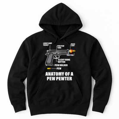 Pew Pewer Anatomy Hoodie