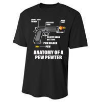 Pew Pewer Anatomy Performance Sprint T-Shirt