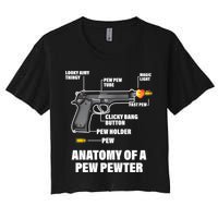Pew Pewer Anatomy Women's Crop Top Tee