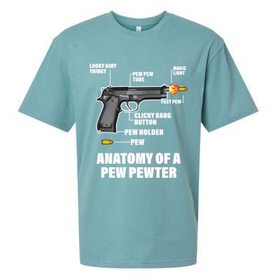 Pew Pewer Anatomy Sueded Cloud Jersey T-Shirt