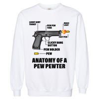 Pew Pewer Anatomy Garment-Dyed Sweatshirt