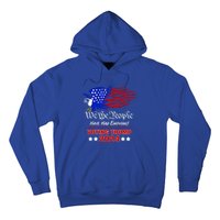 Patriotic Eagle We The People Have Had Enough Trump 2024 Funny Gift Hoodie