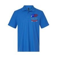 Patriotic Eagle We The People Have Had Enough Trump 2024 Funny Gift Softstyle Adult Sport Polo