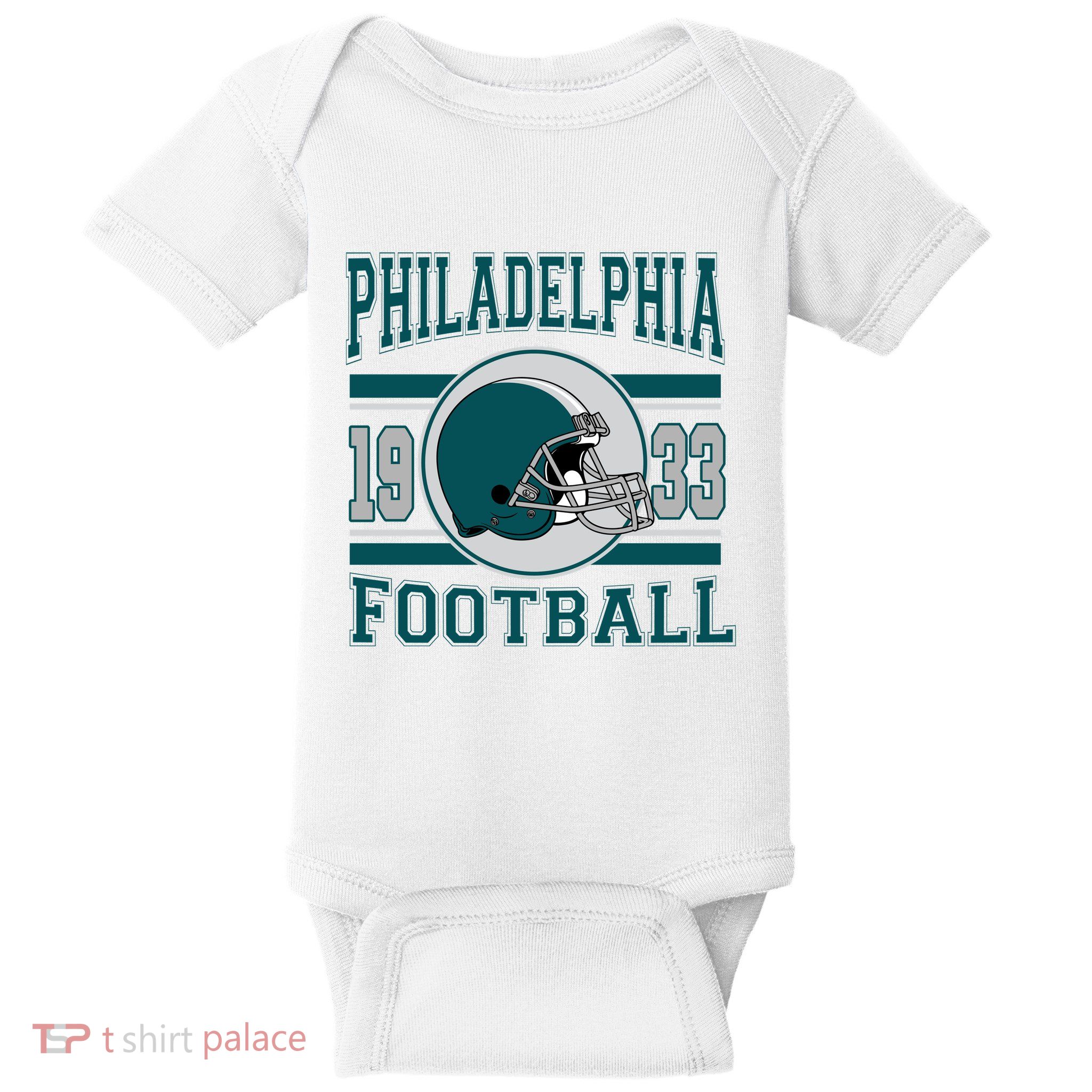 Philadelphia Football 1933 Team Supporter Baby Bodysuit
